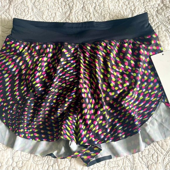 Lululemon Find Your Pace, high rise *SeaWheeze edition* shorts, NWT, sz. 8 - Picture 2 of 5